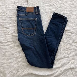Abercrombie & Fitch Super Skinny Blue Jeans